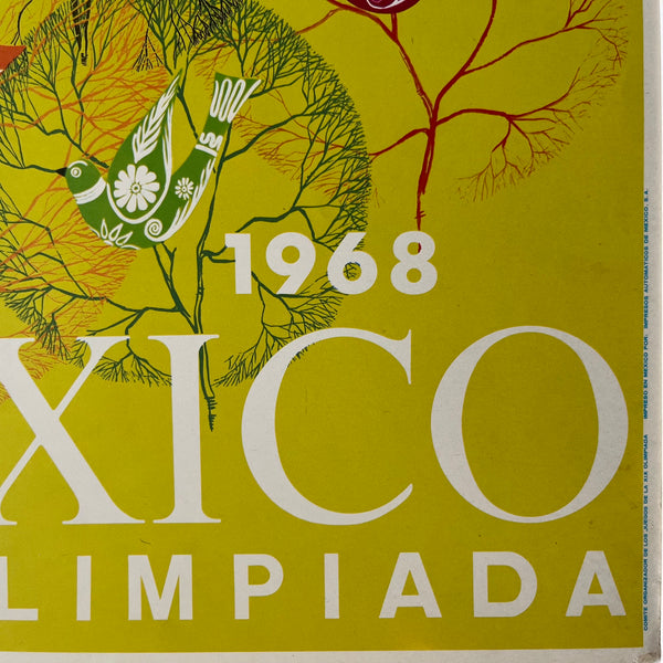 1968 Olympics Poster