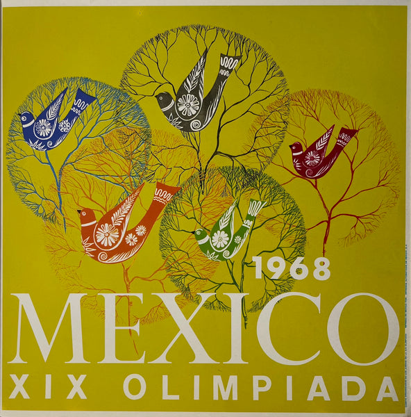 1968 Olympics Poster