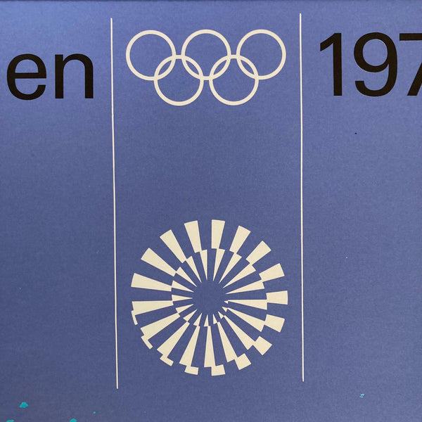 1972 Olympics Poster - Stadium