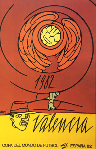 1982 World Cup Poster - Valencia