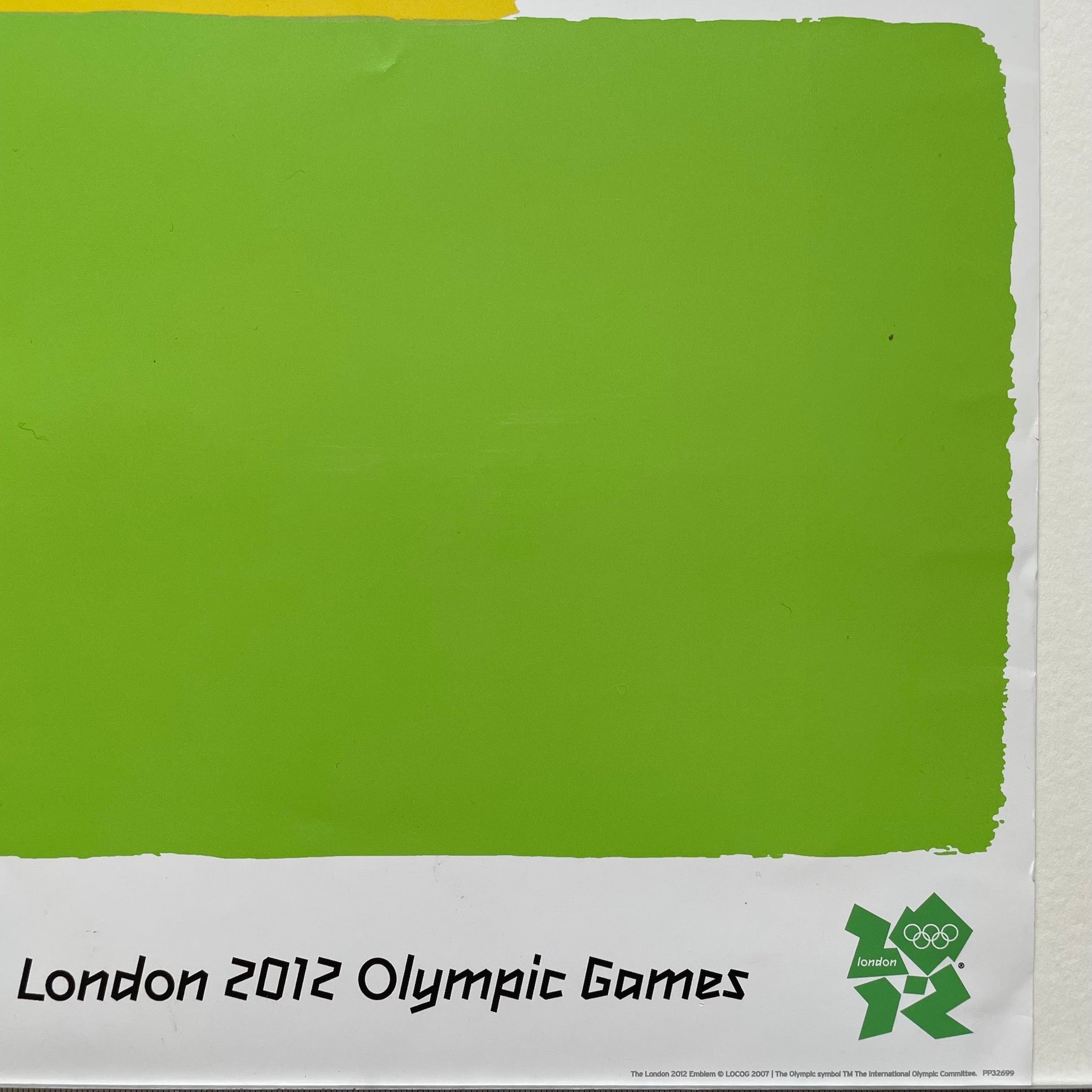 マーティン・クリード　ロンドン　オリンピック 　ポスター 2012 London Olympics Poster by Martin Creed – Travel on Paper