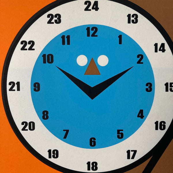 24 Hour Clock Coach Poster