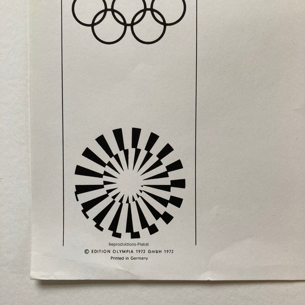 1972 Olympic Poster - Alan Davie