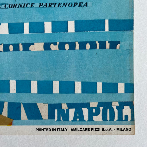 Alitalia Poster - Naples