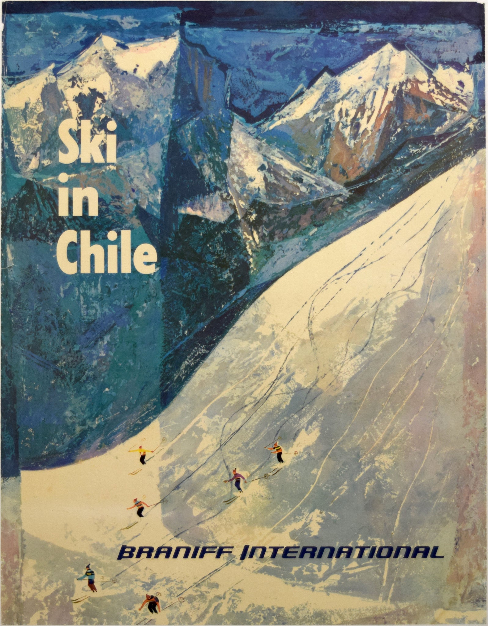 Braniff  Poster - Ski in Chile