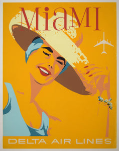 Delta Poster - Miami