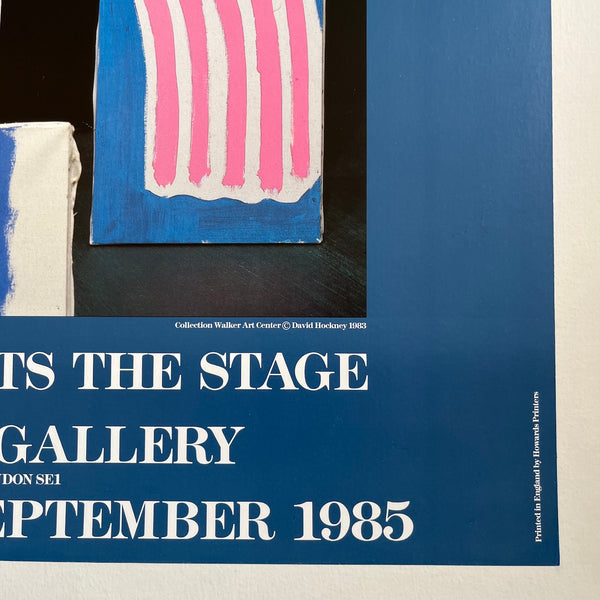 Hockney Poster - Hayward Gallery