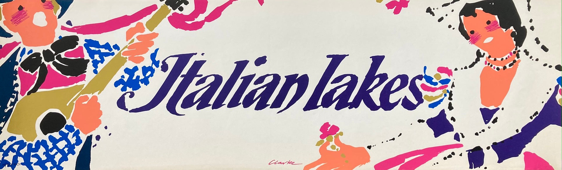 Coach poster - Italian Lakes