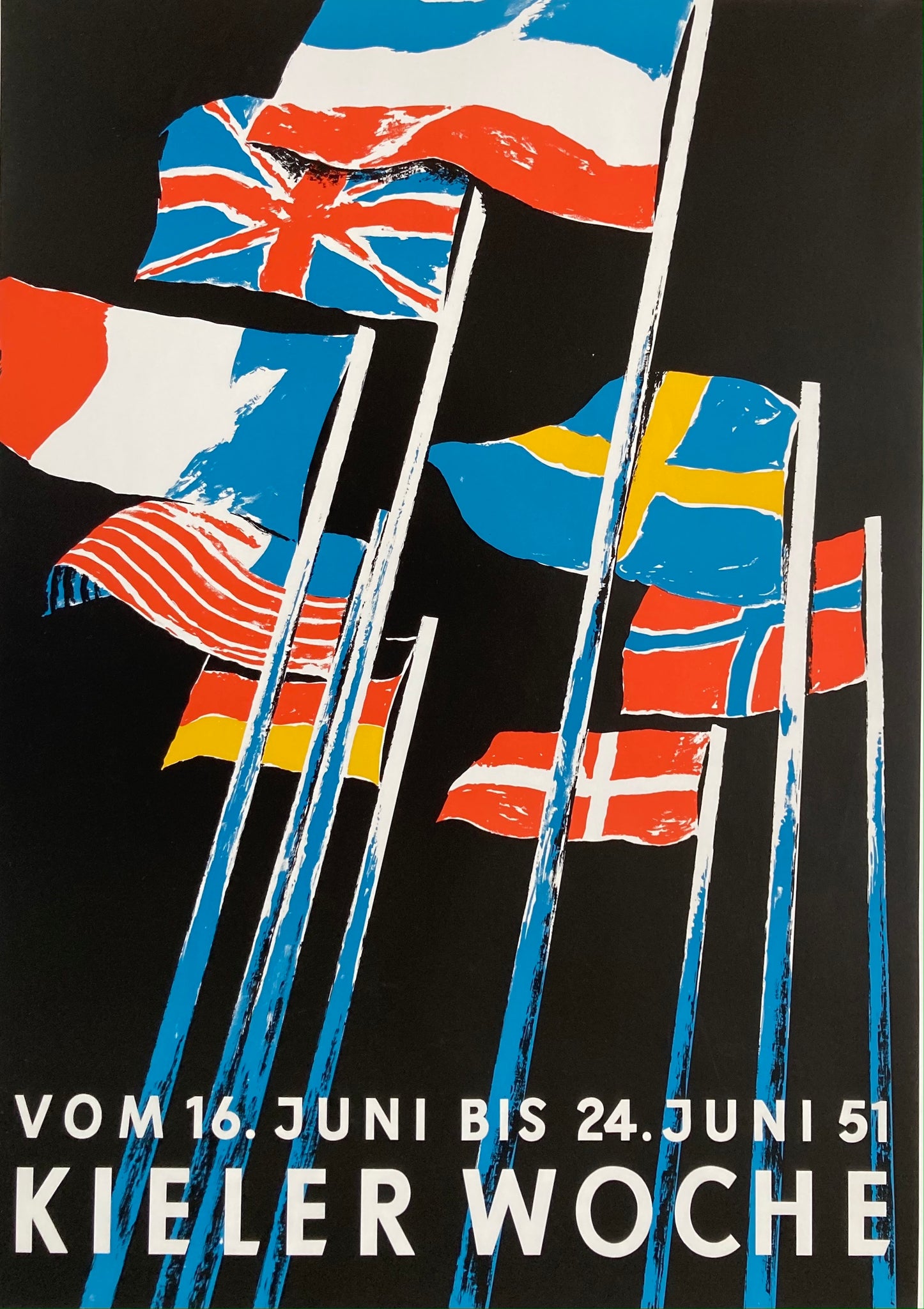 1951 Kieler Woche Poster