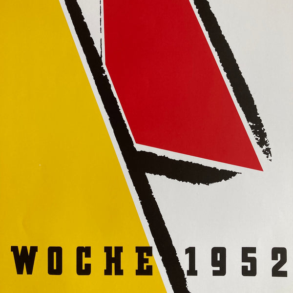 1952 Kieler Woche Poster