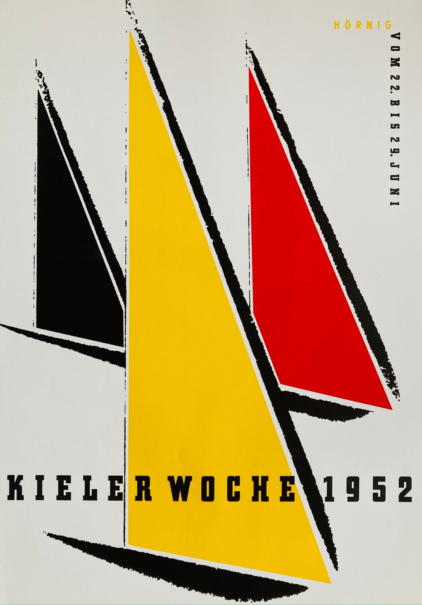 1952 Kieler Woche Poster