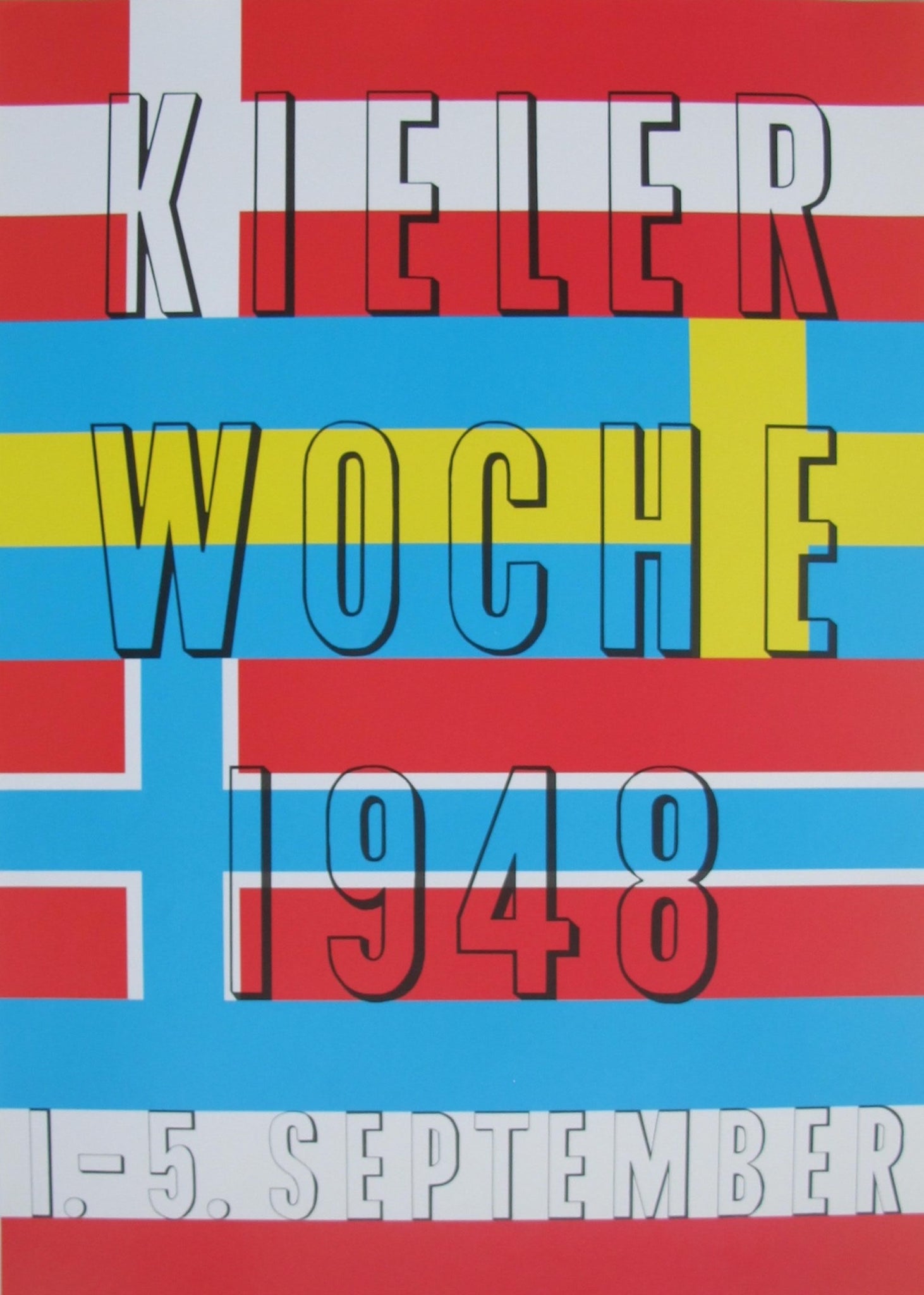 1948 Kieler Woche Poster