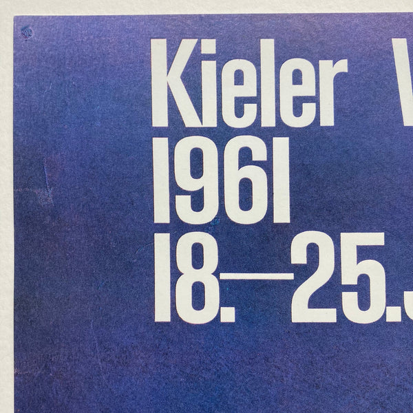 1961 Kieler Woche Poster