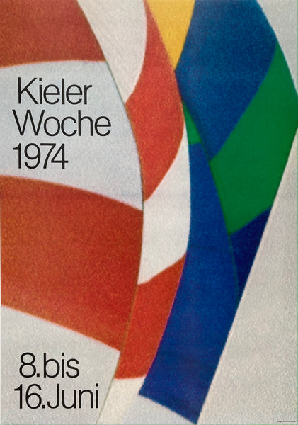 1974 Kieler Woche Poster