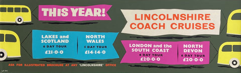 Coach Poster - Lincolnshire Cruises