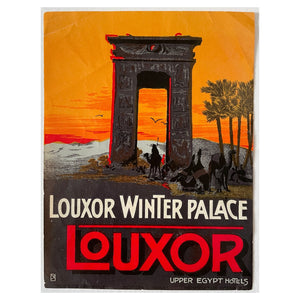 Luggage Label - Luxor