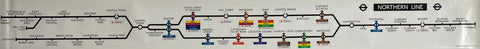Northern Line Carriage Map