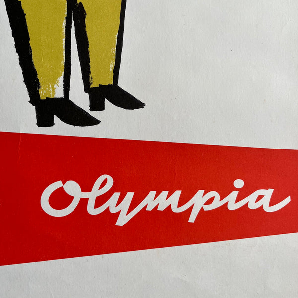 Olympia Typewriter Poster