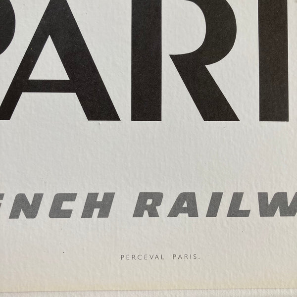 SNCF Poster - Paris