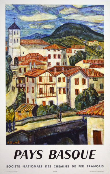 SNCF Poster - Pays Basque