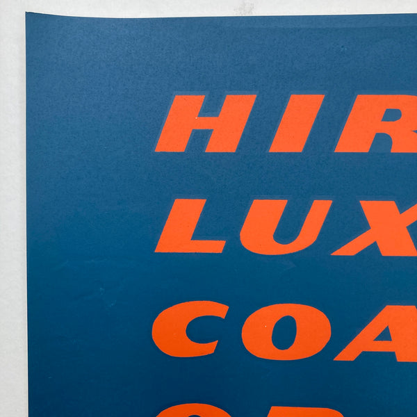 Coach Poster - Luxury Hire