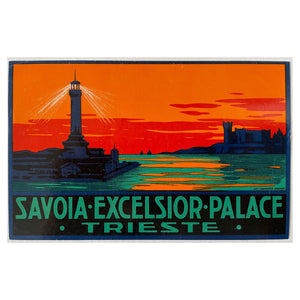 Luggage Label - Trieste