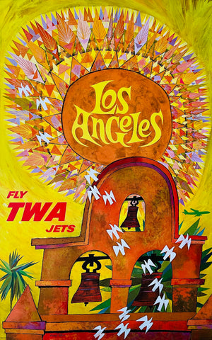 TWA Poster - Los Angeles