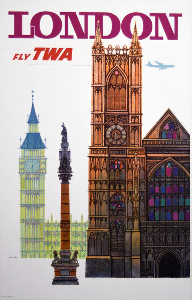 TWA Poster - London
